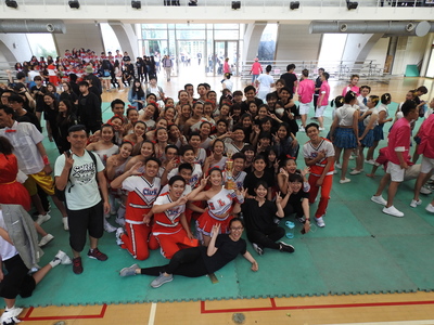 校慶啦啦隊比賽圖片